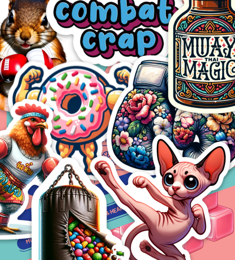 Punchy Princess Sticker Pack